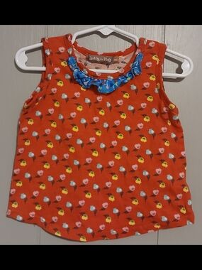 Jelly The Pug Girls 18 Months Floral Top